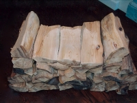 Firewood Stack Bench